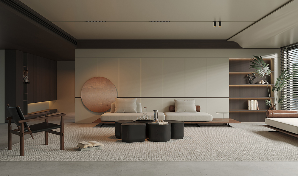 鳳尾檜木·沙棕、羊絨灰